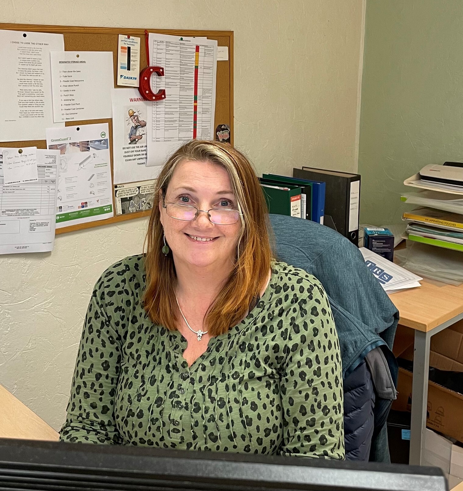 Claire Soulsby, Office Administrator at Techrail